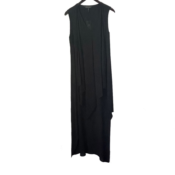 NWT 🦋 BCBGMAX black cocktail dress | Small - Picture 8 of 12